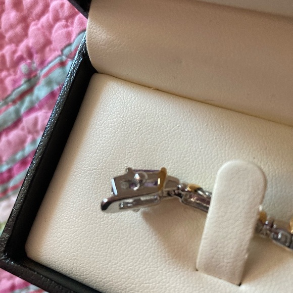 Littman Jewelers Silver, Gold, and Purple Bracelet NWOT in Box - Picture 10 of 10